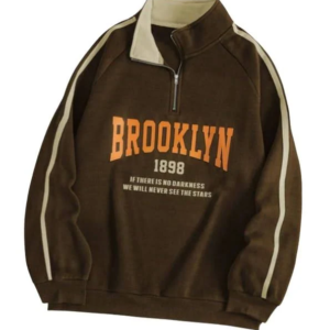 Men's Collar Chain Sweatshirt